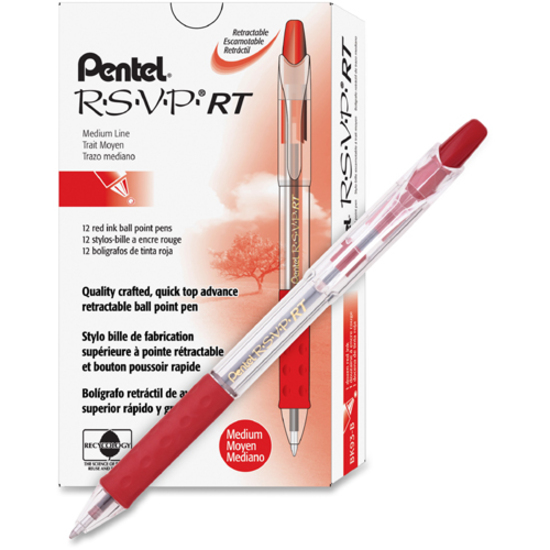 Image Pentel Recycled Retractable R.S.V.P. Pens