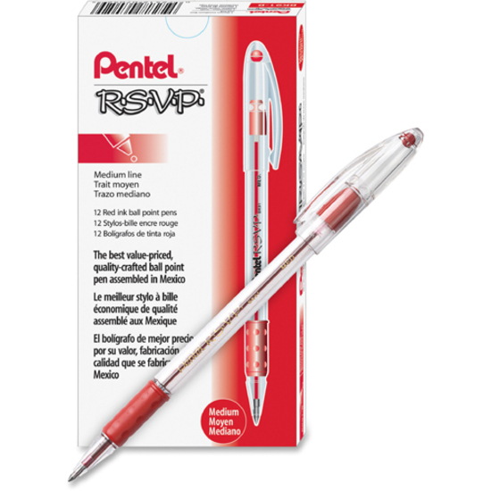 Image Pentel - Stylo à bille R.S.V.P. 1mm