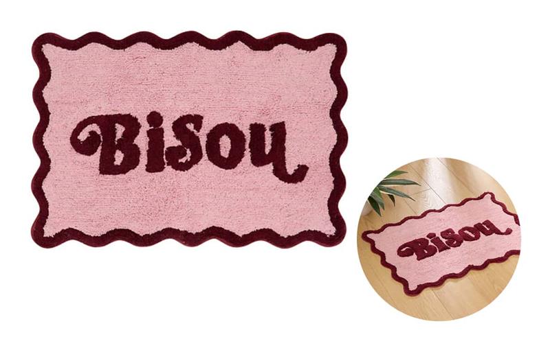 Tapis festons coton - Chérie Cherry