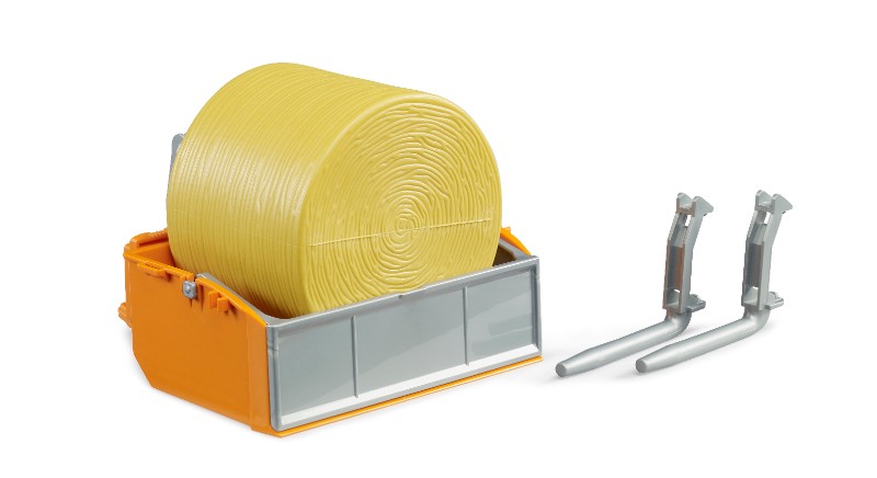 BRUDER Accessories: Tractor dump box and forks