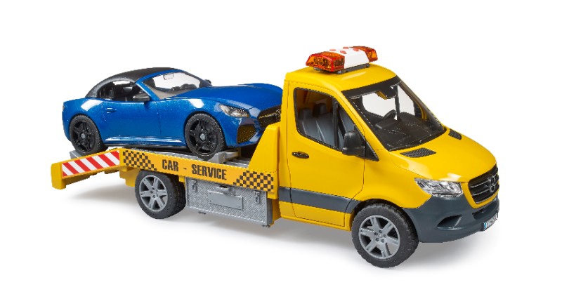 BRUDER [Traduction] MB Sprinter transporteur de voitures