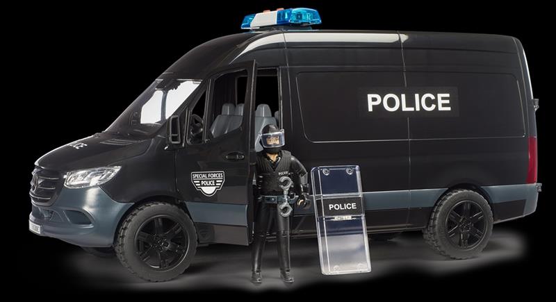BRUDER MB Sprinter Police Special Forces