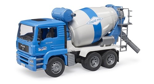 BRUDER MAN TGA Cement mixer truck