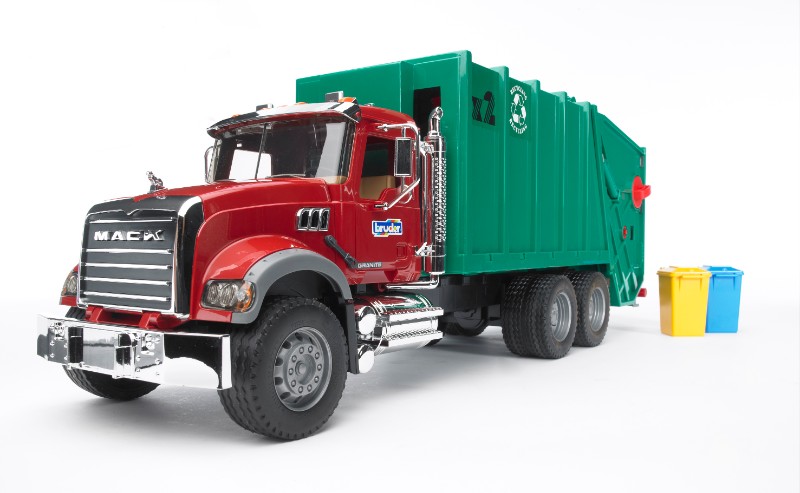 MACK Granite garbage truck