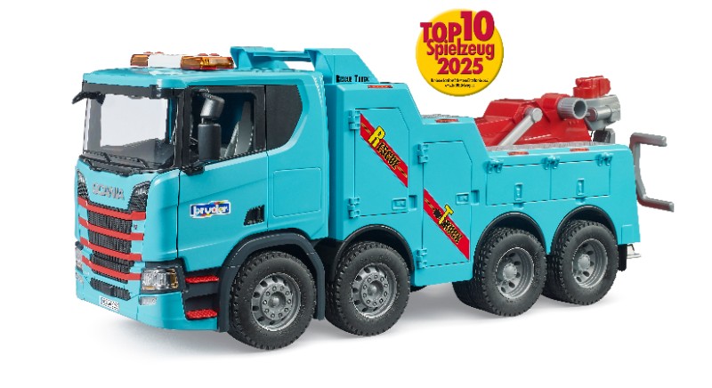 Scania Super 560R heavy tow truck with light and sound module