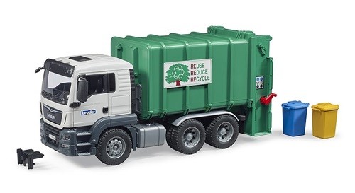 BRUDER Camion-poubelle à chargement arrière MAN TGS