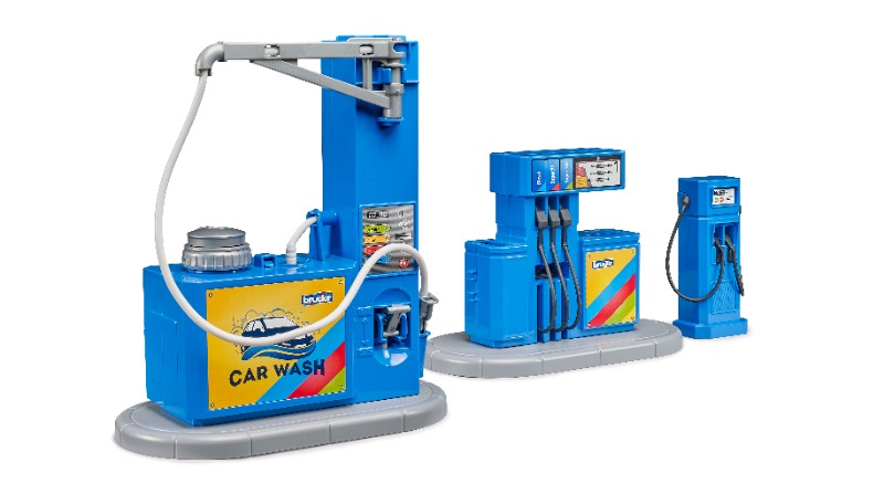 bworld gas station with car wash