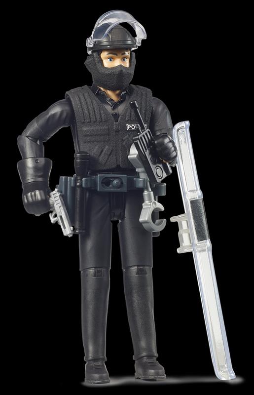BRUDER Agent de police des forces spéciales bworld