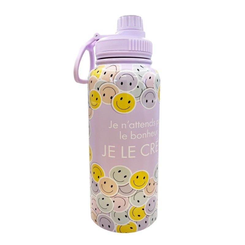 Bouteille isotherme Bonheur au quotidien