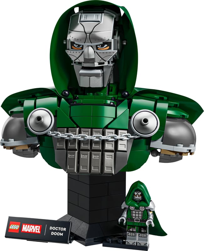LEGO Doctor Doom Bust