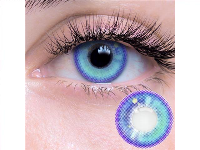 Lentilles cornéennes Léopard des neiges