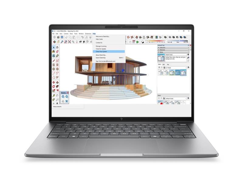 HP ZB8G2A14 RA7P450 14 32GB/512 PC ANGLAIS