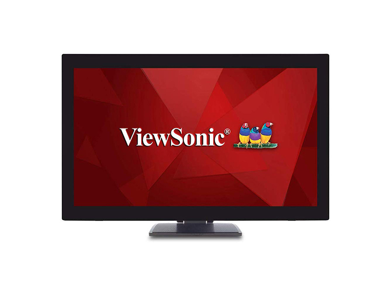 VIEWSONIC 27IN 10-POINT TOUCH DISPLAY (PCT) WITH ADVANCED ERGONOMIC STAND,1920X1080 RESOLUTION.