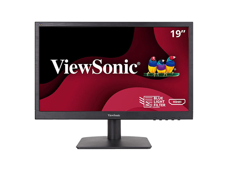 VIEWSONIC 19IN (18.5IN VIEWABLE) WIDESCREEN LCD MONITOR,1366X768 RESOLUTION.