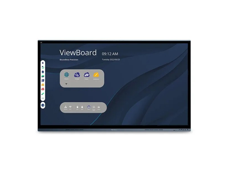 VIEWSONIC 75IN VIEWBOARD 4K INTERACTIVE FLAT PANEL WITH PCAP TECHNOLOGY,3840 X 2160 RESOLUTION.