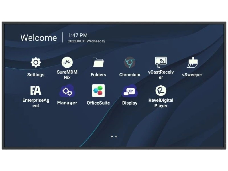 VIEWSONIC 43IN LED PRESENTATION DISPLAY, 3840X2160, 450 NITS, 1200:1, HDMI IN X 2, USB-C X 1, HDMI OUT X 1, W/ RS232 IN X 1, USB 2.0 X 1, USB 3.0 X 1,