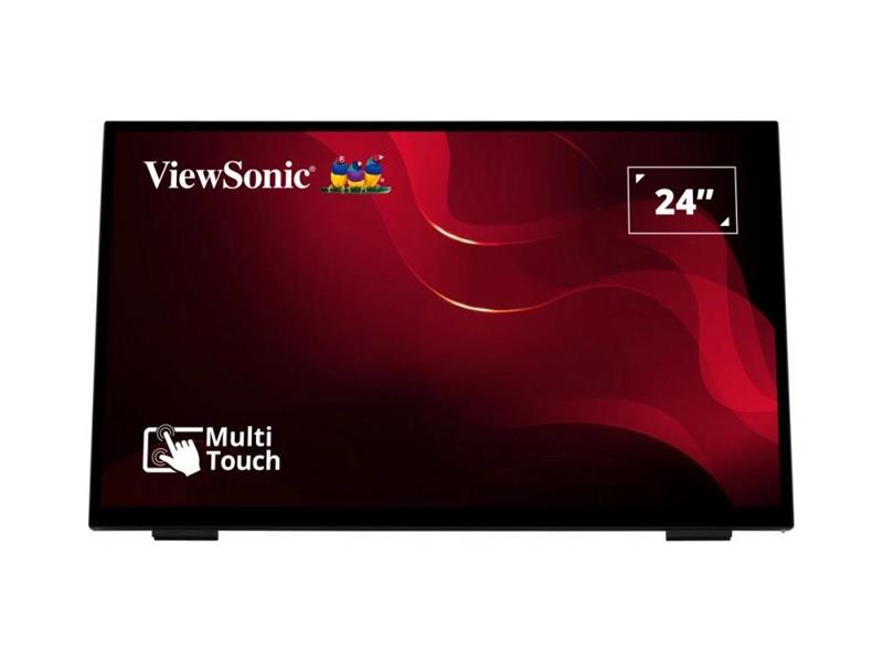 VIEWSONIC 24IN FRAMELESS TOUCH MONITOR WITH 10-POINT PCAP, 1920X1080 RESOLUTION.
