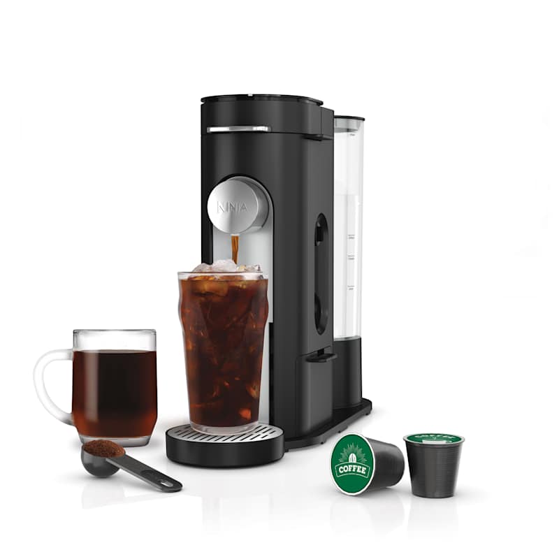 Cafetière une tasse Ninja PB040C Pods & Grounds, dosettes ou café moulu