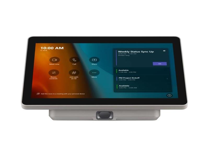 VIEWSONIC IDEAL FOR MICROSOFT TEAMS ROOMS. VIEWSONIC(R) 10.1-INCH FULL HD TOUCH CONSOLE WITH HUMAN PRESENCE SENSOR, USB 2.0 AND HDMI INGEST, CERTIFIED