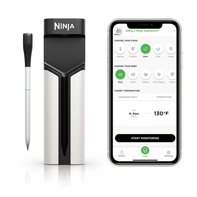 Thermomètre sans fil Ninja WP100C ProChef, intérieur et extérieur, jusqu'à 370 °C