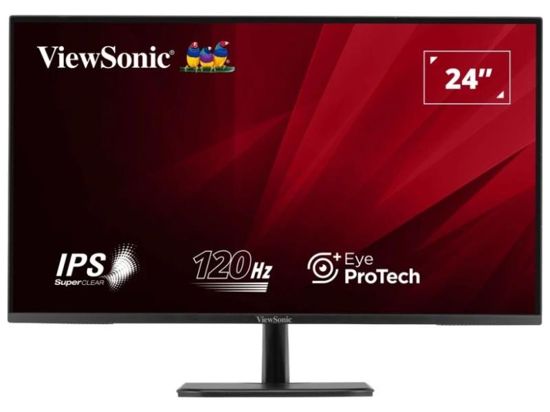VIEWSONIC 24IN 1080P IPS MONITOR WITH ADAPTIVE SYNC, HDMI, DISPLAYPORT, AND VGA