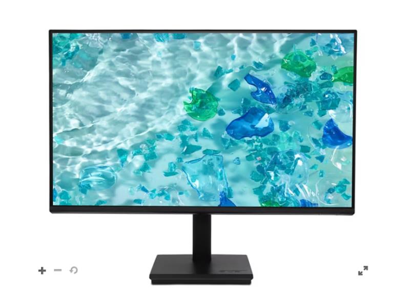 ACER V247Y GBMIPX 23.8IN AG PANEL IPS EDGE-TO-EDGE 1920x1080 16:9 100,000,000:1 1,500:1 178H/178V 2 x 2W INTEGRATED SPEAKERS VGA DISPLAYPORT 1.2 HDMI