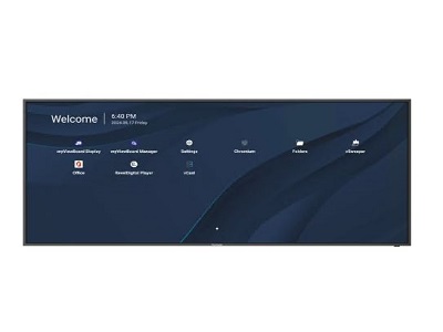 VIEWSONIC 105-INCH ULTRA-WIDE DISPLAY, 21:9 ASPECT RATIO, 5120 X 2160 RESOLUTION, 500 CD/M2 HIGH BRIGHTNESS, 24/7 OPERATION RATING, HDMI, DISPLAYPORT,