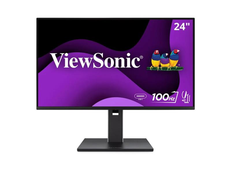 VIEWSONIC 24IN 1080P IPS ERGONOMIC MONITOR,65W USB-C