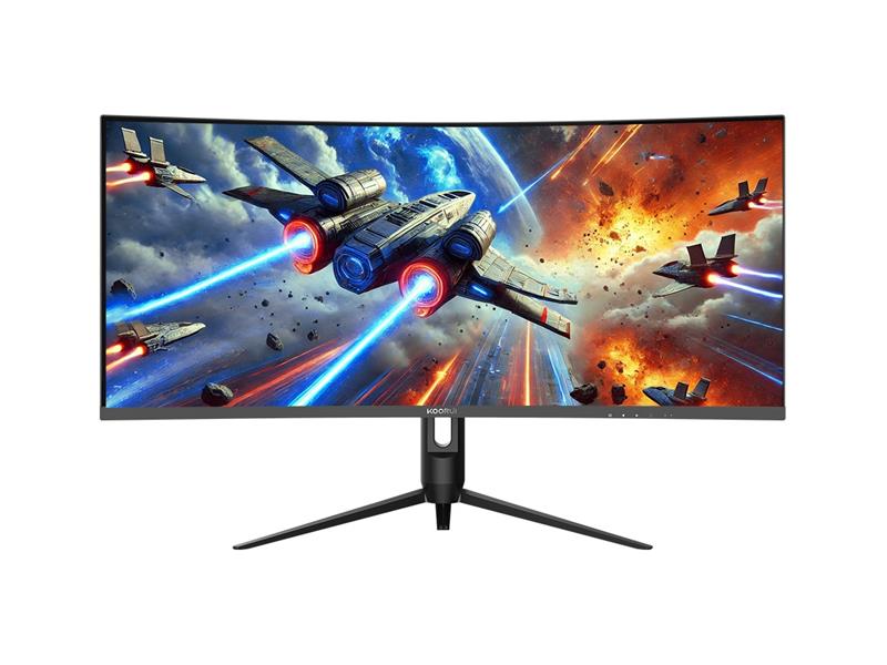 KOORGUI G3441XC 34IN CURVED MONITOR VA PANEL 3440X1440 240HZ 1MS RESPONSE TIME TILT/SWIVEL/HEIGHT