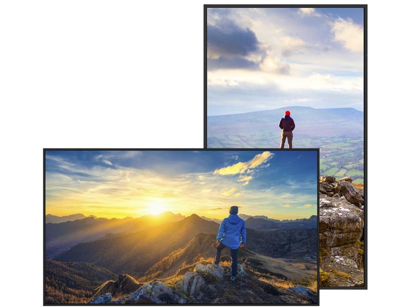 Sharp 32IN FHD LFD Professional Display 350Nits 16/7 High Haze Anti-Glare Portrait/Landscape Metal Chassis Input Detect TileMatrix