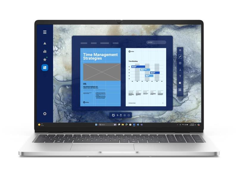 DELL PRO 16 PC16250 ULTRA 5 235U 16 GB 256GBSSD 16 PO FHD NON TACTILE IRCAMERA INTEGRATED 3CELL 65W WLAN VPRO RÉTROÉCLAIRÉ KB WIN11PRO