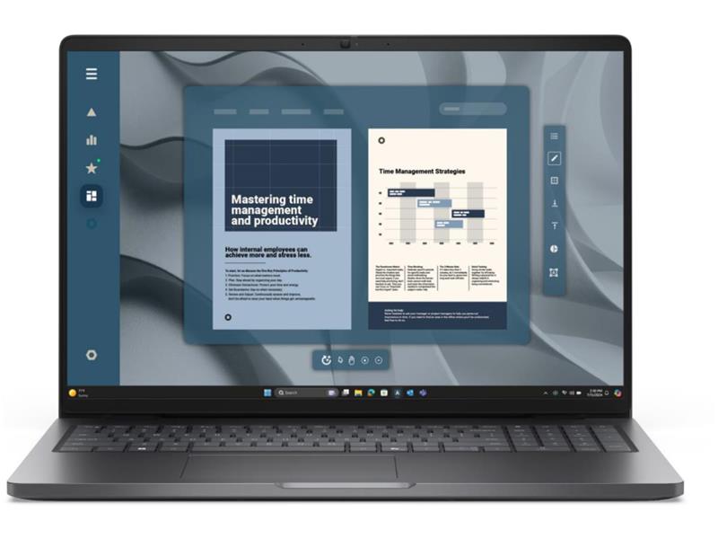 DELL PRO 16 PC16255 RYZ 5 220 16 GB 256GBSSD 16 PO FHD NON TACTILE CAMÉRA AMDRYZEN 3CELL 65W WLAN RÉTROÉCLAIRÉ KB WIN11PRO