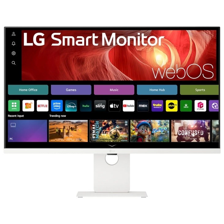 LG SMART MONITOR 37IN 37U730A-W (3840 X 2160) IPS MONITOR, 16:9 DISPLAY,WHITE