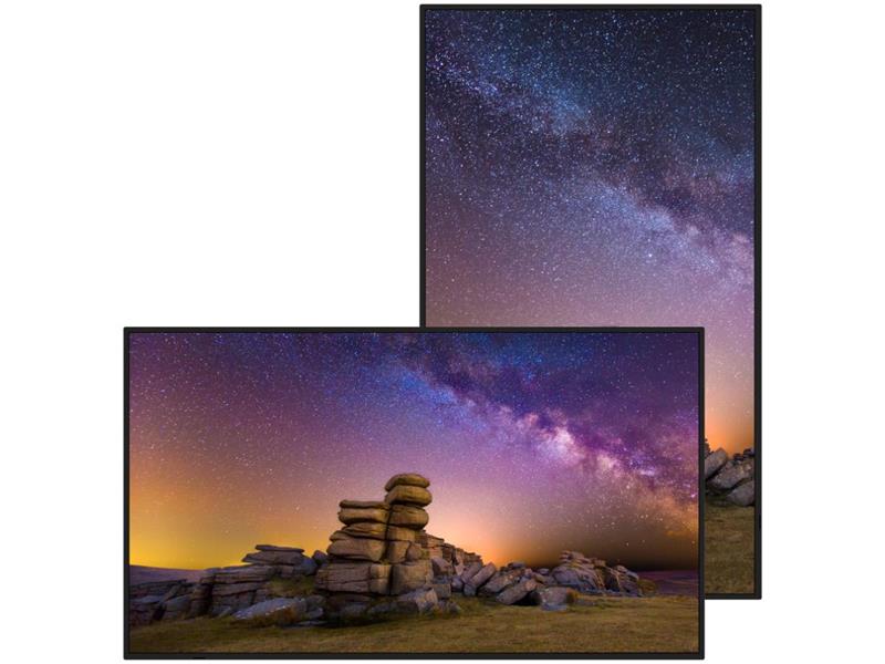 Sharp 65IN 4K Professional Display 700Nits 24/7 HighHaze Anti-Glare Portrait/Landscape SpectraView SDM Slot Metal Chassis Input Detect