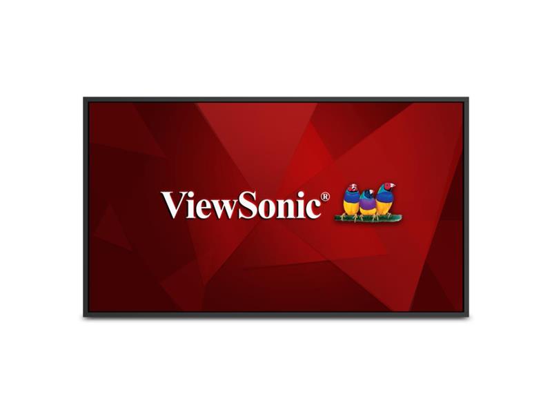 VIEWSONIC 55IN 4K (3840X2160) OS-FREE COMMERCIAL DISPLAY, 500 NITS, 1,200:1 CONTRAST, HDMI 3, USB-C 1, VGA 1, RS232 1, RJ45 1, USB2.0 2, SPDIF 1, PC