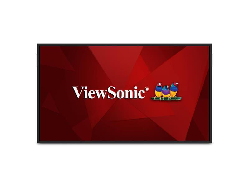 VIEWSONIC 65IN 4K (3840X2160) OS-FREE COMMERCIAL DISPLAY, 500 NITS, 1,200:1 CONTRAST, HDMI 3, USB-C 1, VGA 1, RS232 1, RJ45 1, USB2.0 2, SPDIF 1, PC