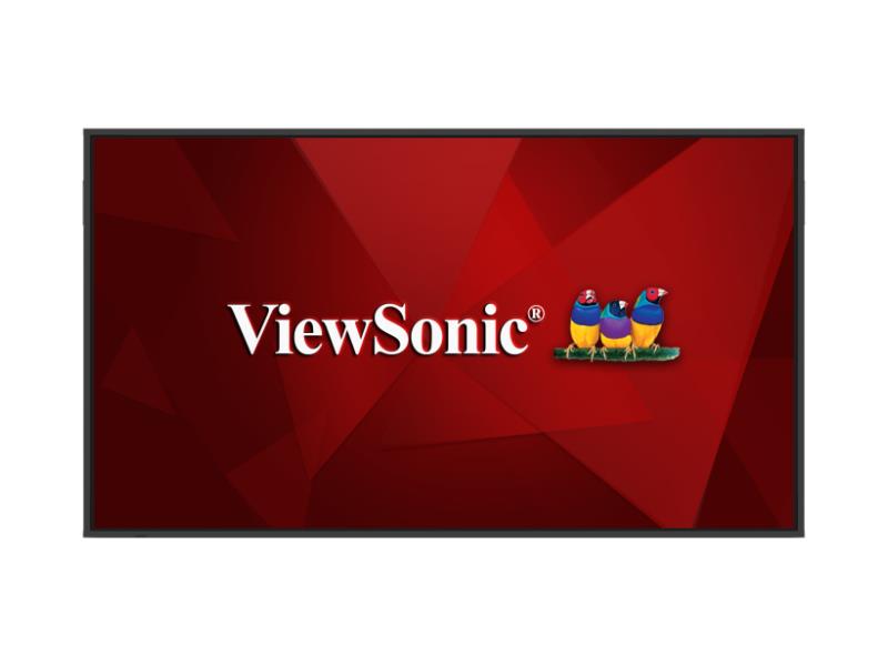 VIEWSONIC 75IN 4K (3840X2160) OS-FREE COMMERCIAL DISPLAY, 500 NITS, 1,200:1 CONTRAST, HDMI 3, USB-C 1, VGA 1, RS232 1, RJ45 1, USB2.0 2, SPDIF 1, PC