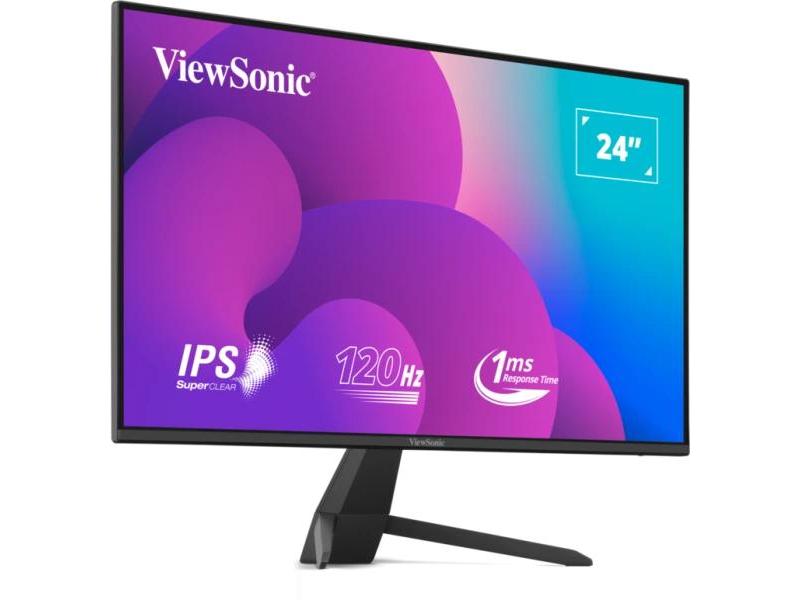 VIEWSONIC 24IN 1080P 1MS 120HZ IPS MONITOR WITH HDMI, DP, AND VGA.