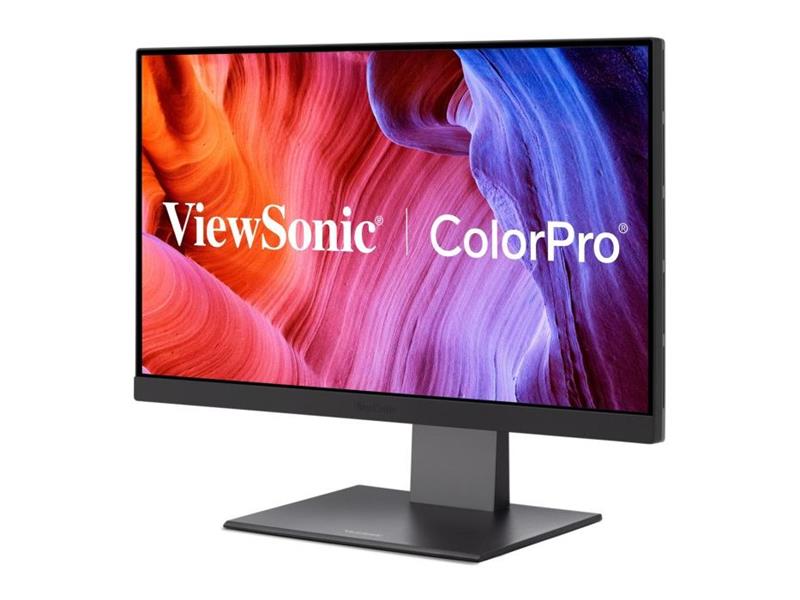 VIEWSONIC 24IN COLORPRO 4K MAC-COMPATIBLE MONITOR WITH 100W THUNDERBOLT 4, USB C, AND DCI-P3 COLOR GAMUT.