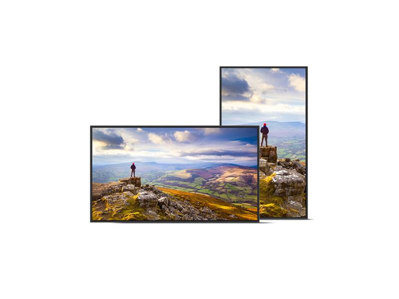 Sharp 43IN 4K LFD Professional Display 350Nits 16/7 High Haze Anti-Glare Portrait/Landscape Metal Chassis Input Detect TileMatrix