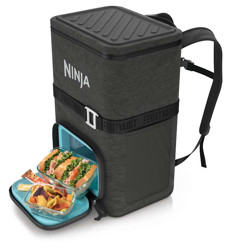 Glacière souple à dos Ninja FF136CCG FrostVault Go 36 canettes, zone sèche
