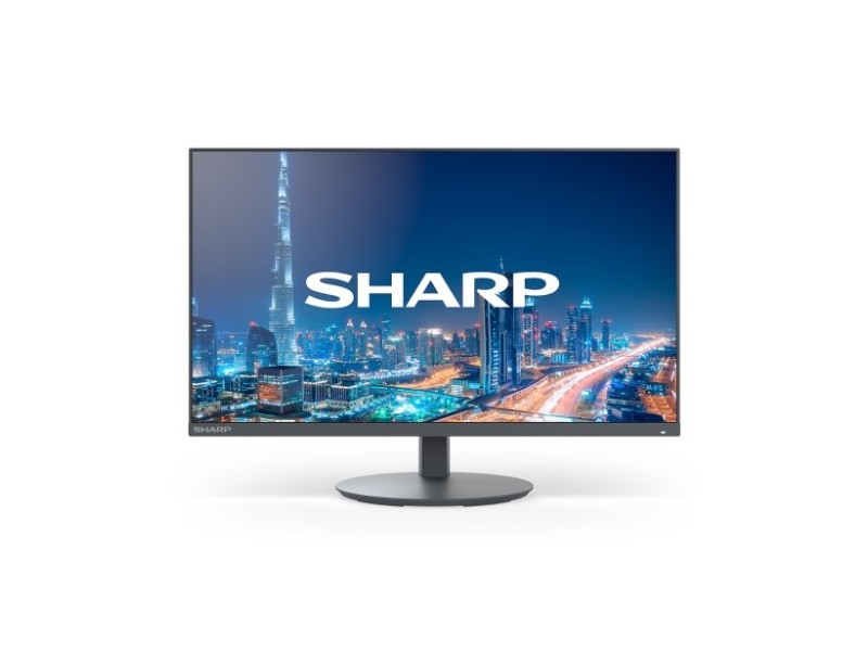 SHARP MULTISYNC E244F, 23.8IN IPS LED BACKLIT LCD MONITOR WITH 3-SIDED ULTRA NARROW BEZELS, 1920 X 1080, HDMI 1.4, DISPLAYPORT, VGA INPUTS, NAVISET
