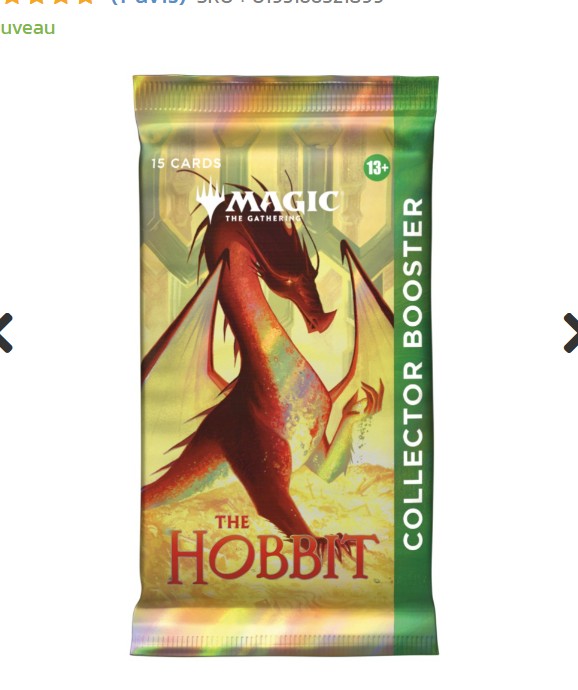 MTG THE HOBBIT COLLECTOR BOOSTER (16/12/24)