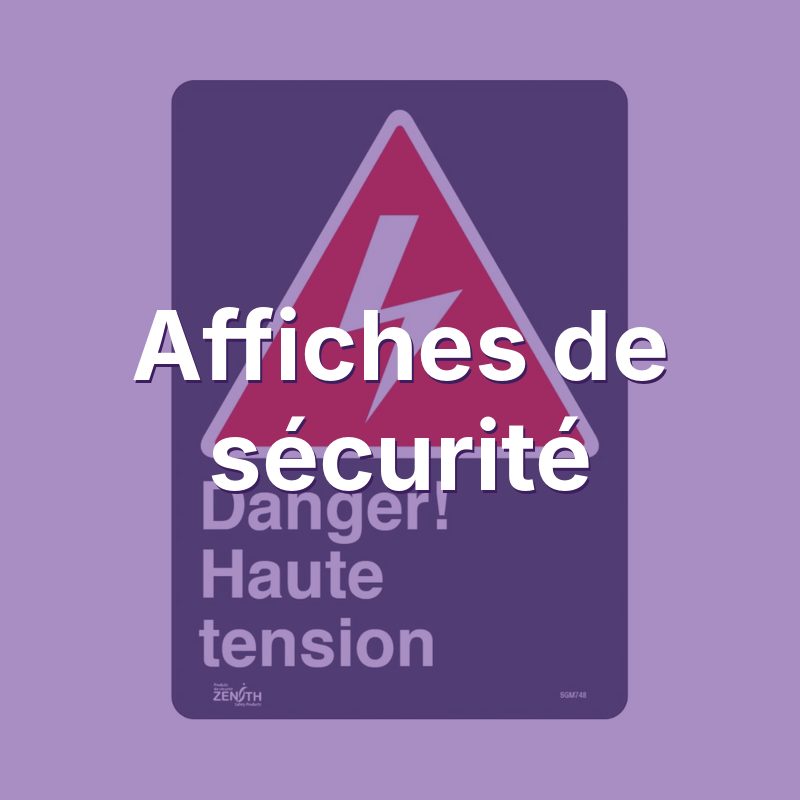 Image Affiches de sécurité