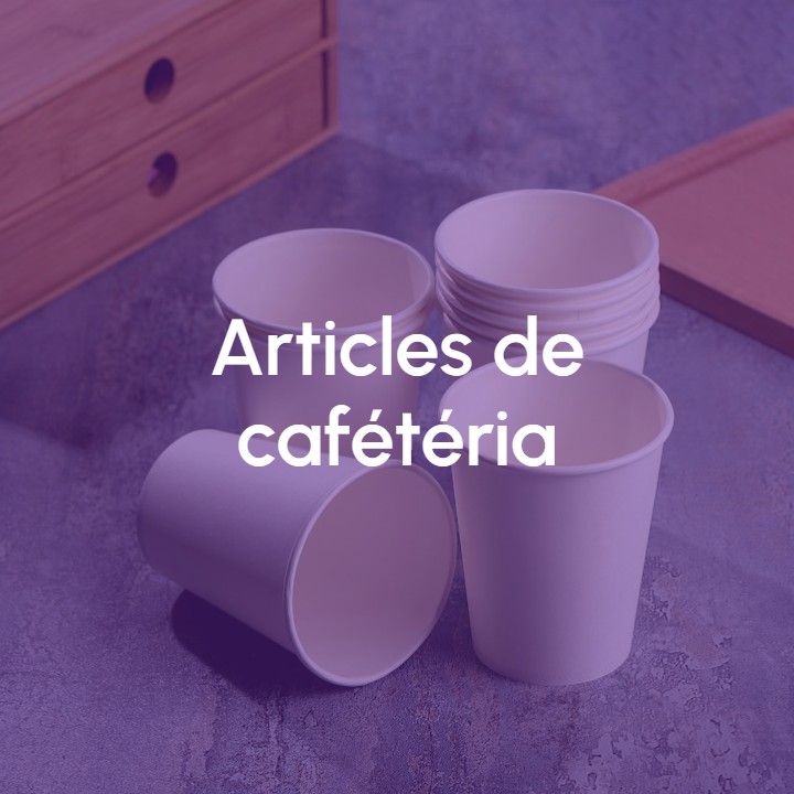 Image Articles de cafétéria