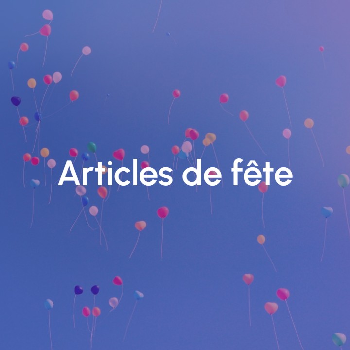 Image Articles de fête
