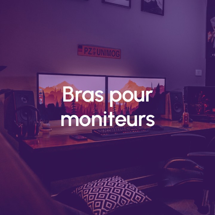 Image Bras pour moniteurs
