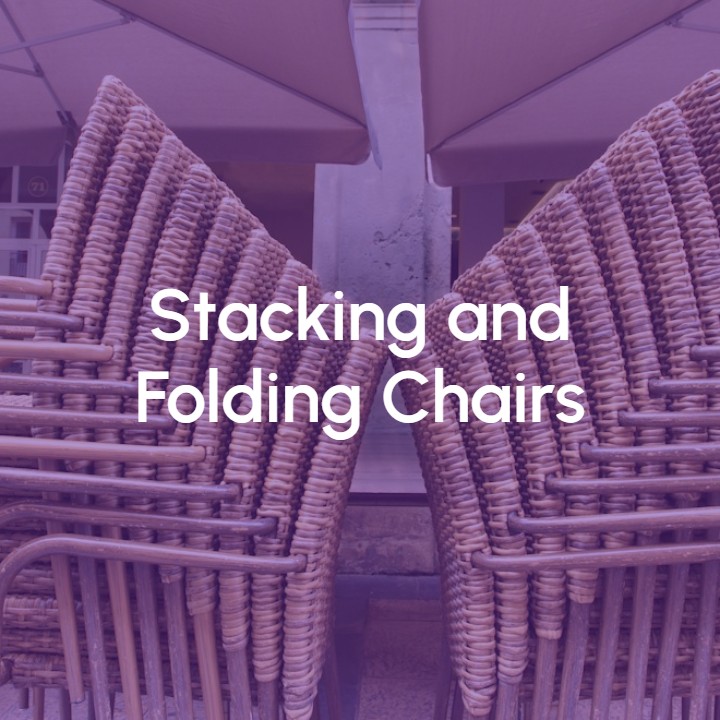 Image Stackable and folding chairs