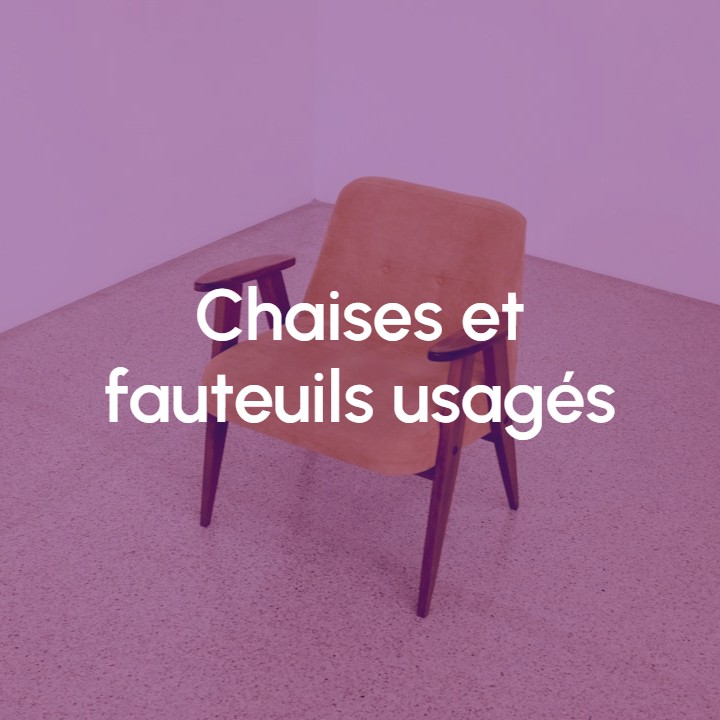 Image Chaises et fauteuils usagés