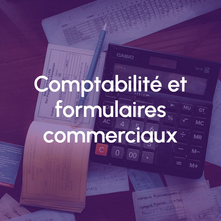 Image Comptabilité et formulaires commerciaux